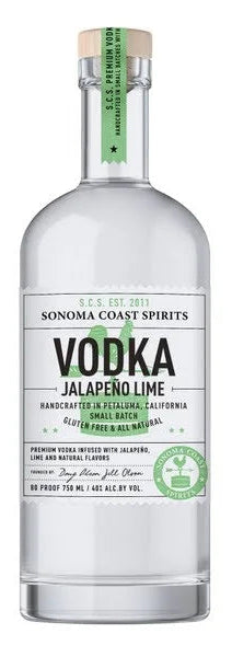 Sonoma Coast Jalapeño Lime Vodka