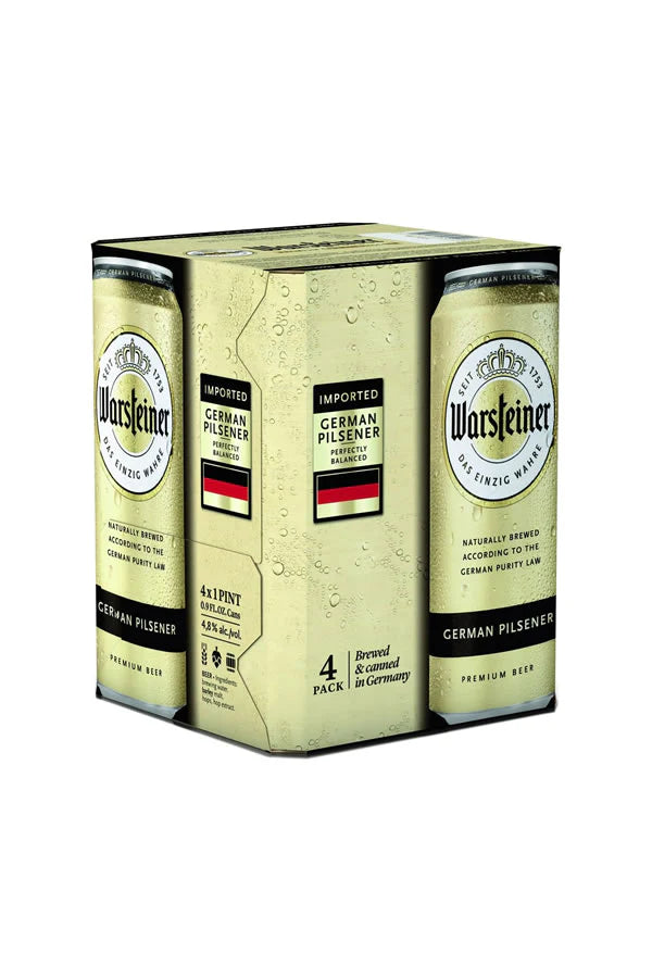 Warsteiner Pilsner 4 Pack