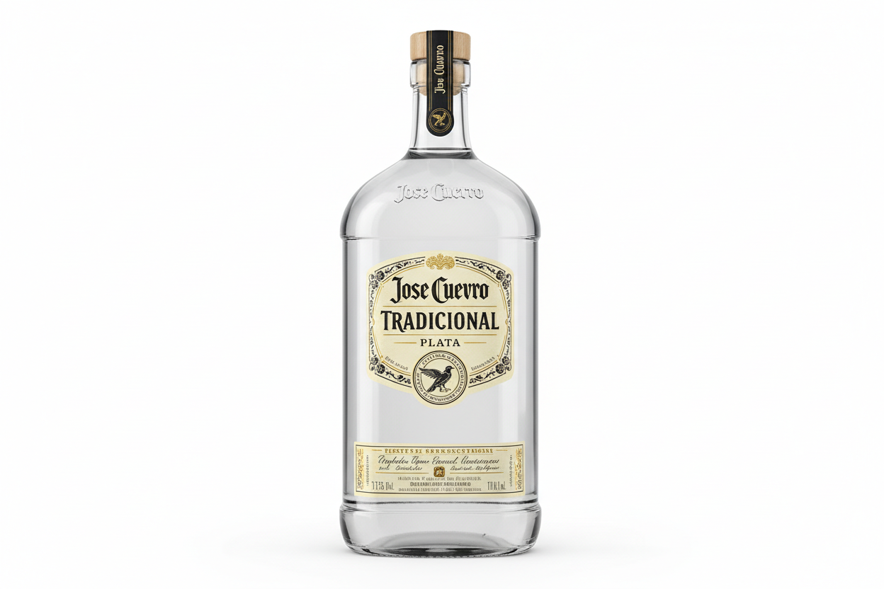 create an image of Jose Cuervo Traditicional Plata Tequila 1.75 Liter