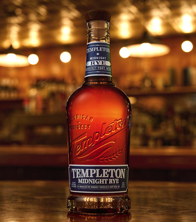 Templeton Midnight Rye Whiskey 750 ML