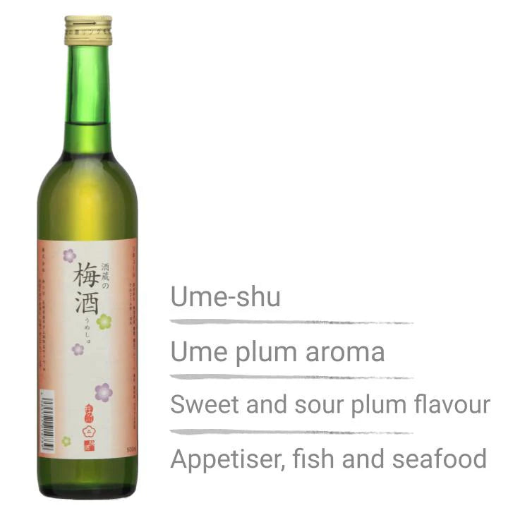 Hakuryu Ume Shu Junmai Sake 500ml
