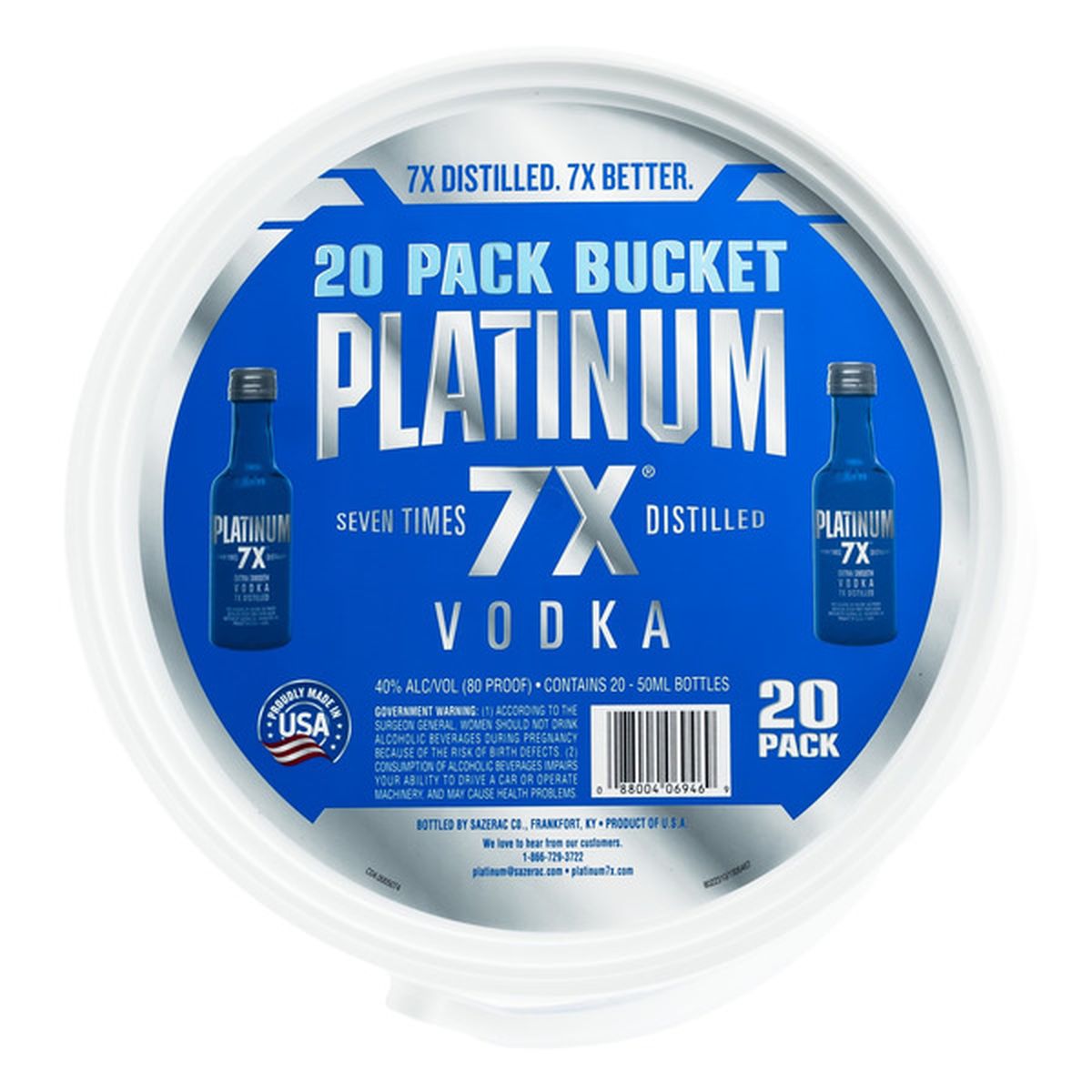 Platinum 7X Party Pack 50ML (20 Pack)