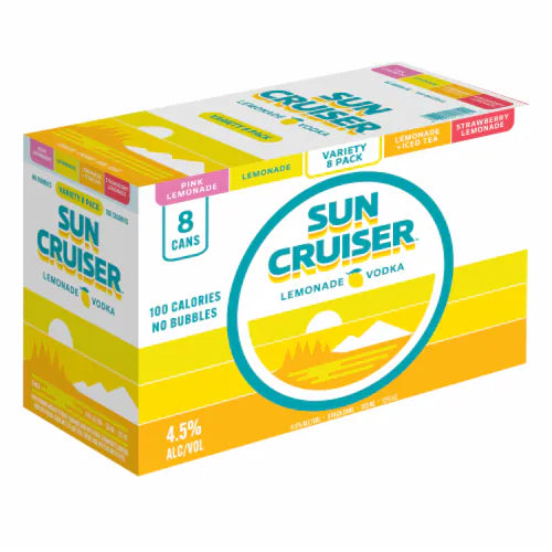 Sun Cruiser Vodka 12 oz 8 Pack