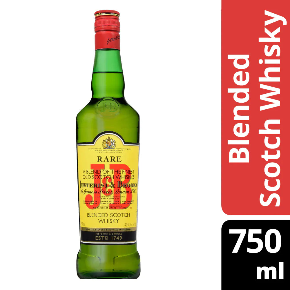 J & B Rare Blended Scotch Whiskey