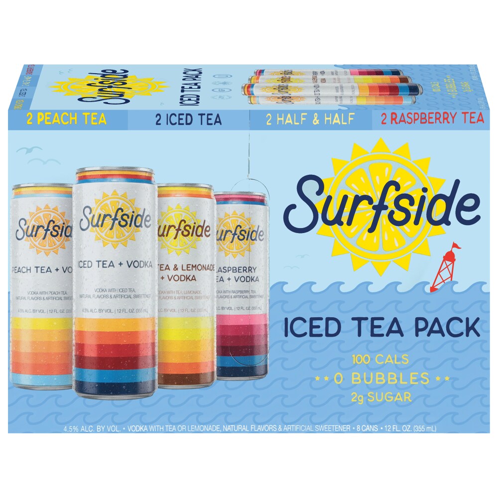 Surfside Vodka 12 Oz Cans