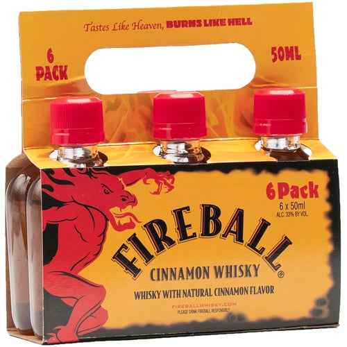 Fireball Cinnamon Whisky 66 Proof - Small Bottle