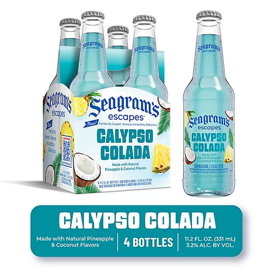 Seagram's Escapes 4 Pack Bottles