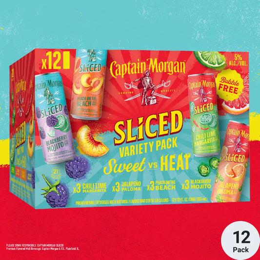 Captain Morgan Slices Variety Pack