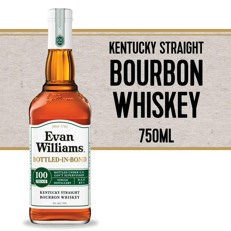 Evan Williams White Label - Kentucky Straight Bourbon Whiskey