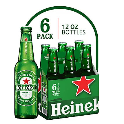 Heineken Premium Lager Beer - 12oz Bottle