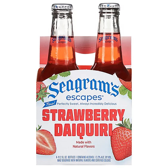 Seagram's Escapes 4 Pack Bottles