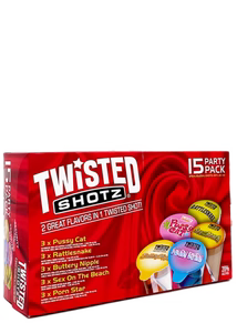 Twisted Shotz Red Party Pack