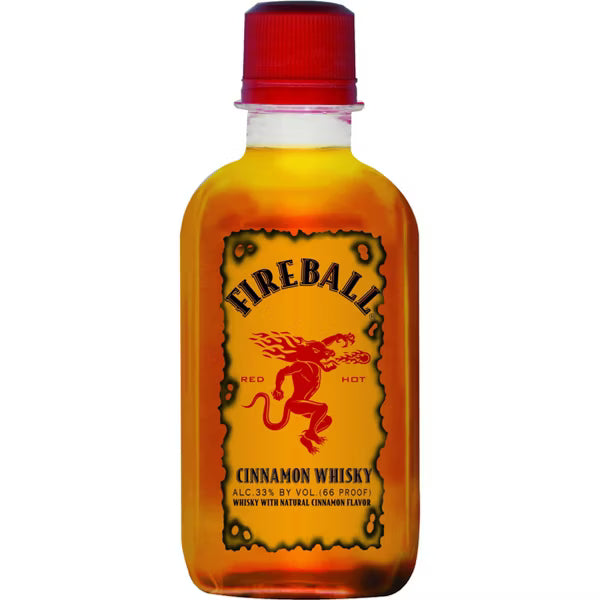 Fireball Cinnamon Whisky 66 Proof - Small Bottle