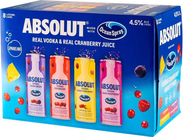 Absolut Cocktails 12 oz Can