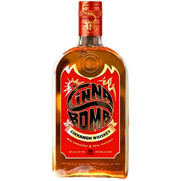 CinnaBomb Cinnamon Whiskey 750 ML