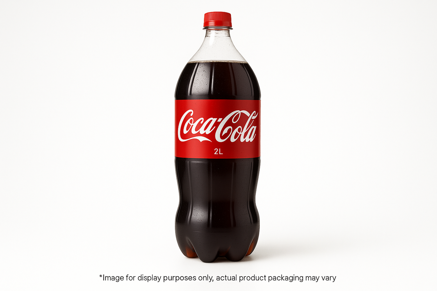 create a 2 liter coca cola  with *Image for display purposes only, actual product packaging may vary