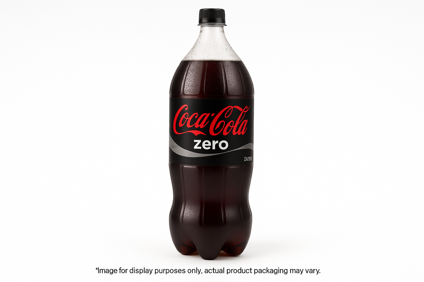 create a coca cola zero 2 liter with *Image for display purposes only, actual product packaging may vary