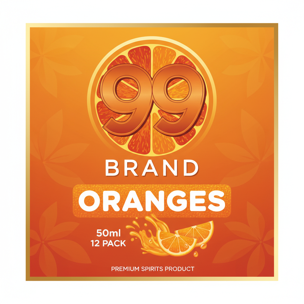 99 Brand Liqueur - 50ml Bottle
