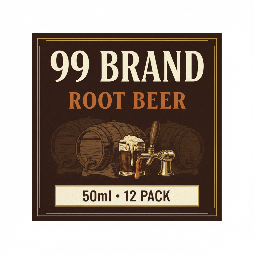 99 Brand Liqueur - 50ml Bottle