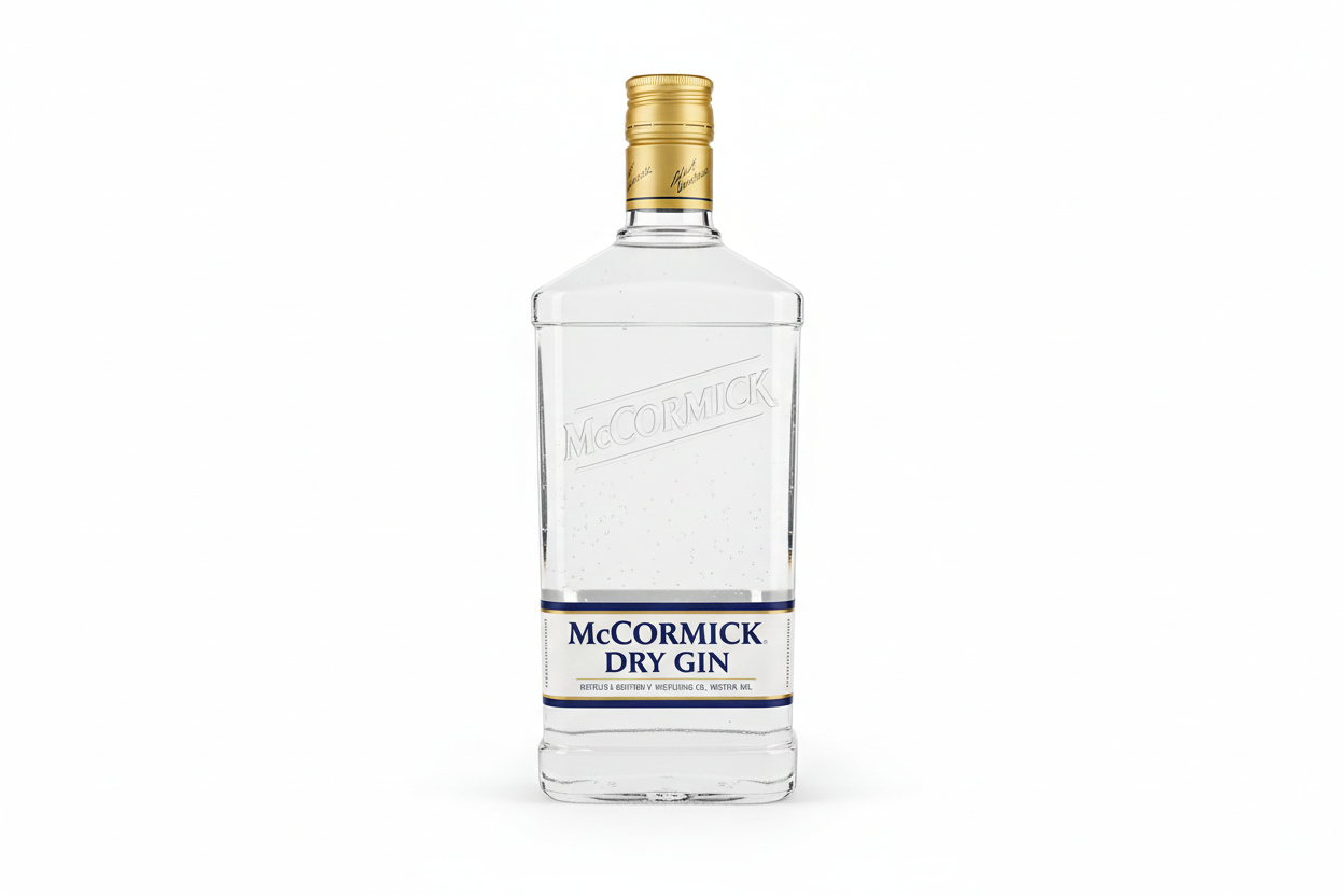 create an image of McCormick Gin 
