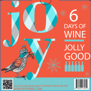 6 Days Of Wine Jolly Good 6 Pack 187ML