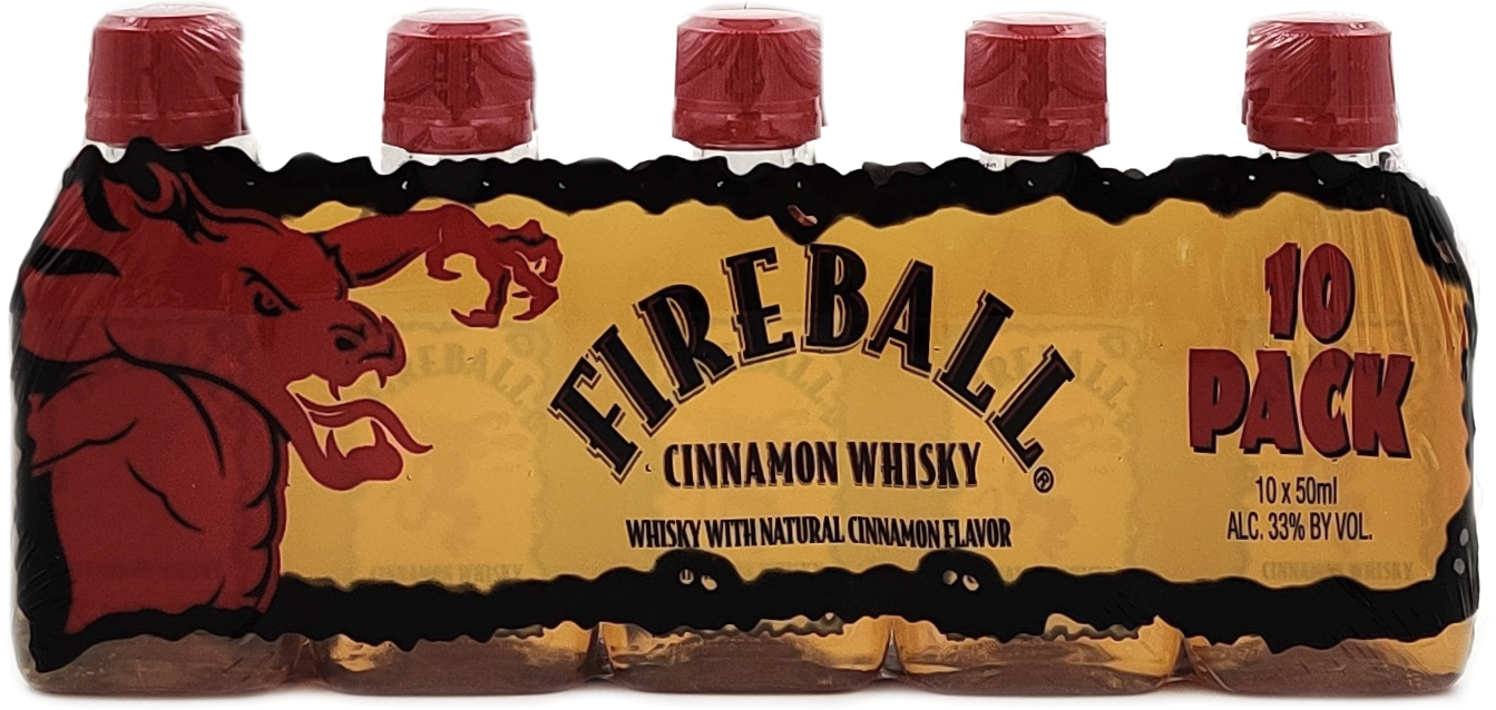 Fireball Cinnamon Whisky 66 Proof - Small Bottle