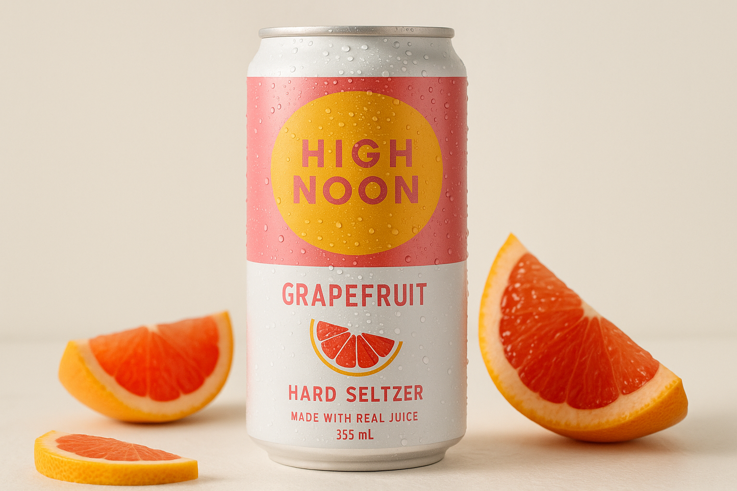 High Noon Grapefruit seltzer