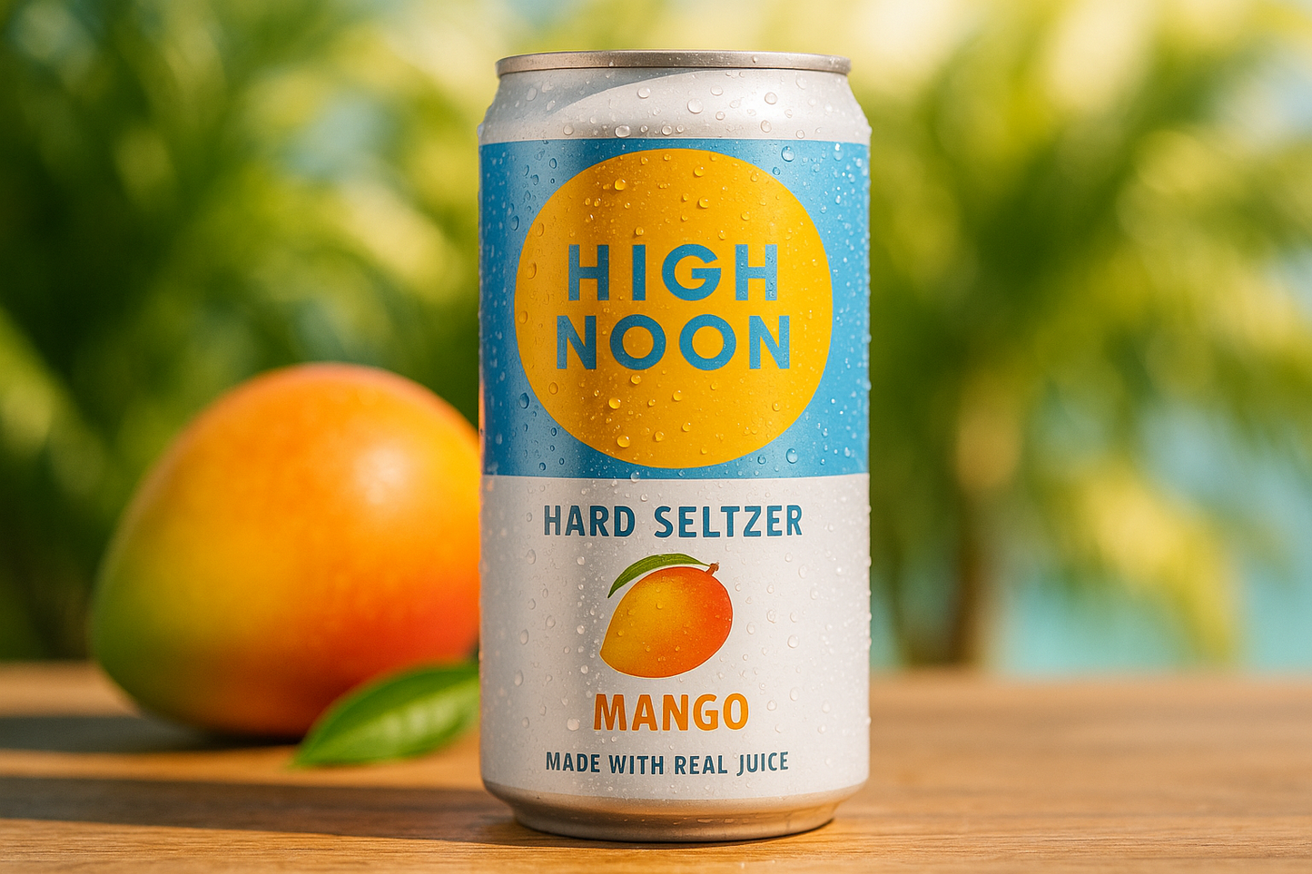 high noon mango seltzer