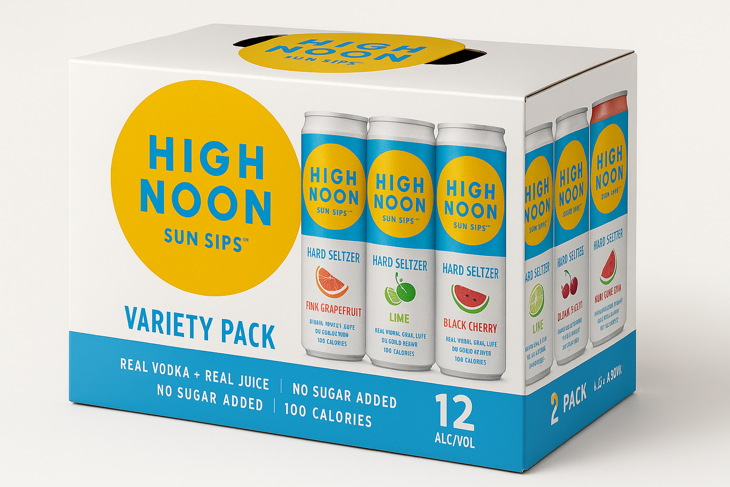 High Noon Variety Seltzer 12 pack