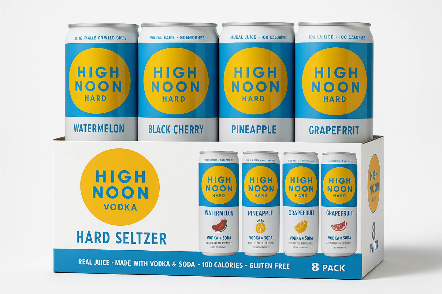 High Noon Vodka Variety 8 Pack