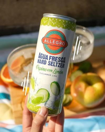 Allegro Agua Fresca Cucumber Lime Seltzer