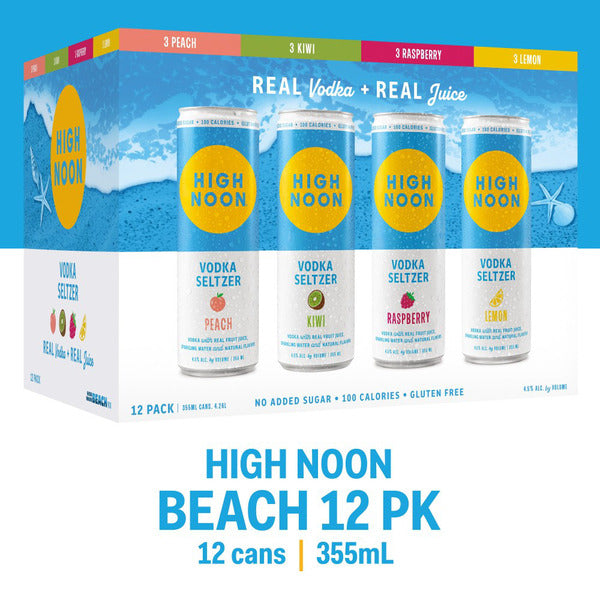 High Noon Seltzer Collection - Premium Hard Seltzer Variety