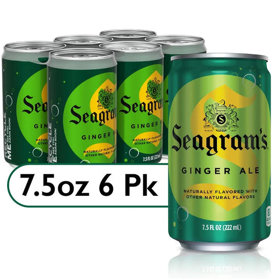 Seagrams Ginger Ale 6 Pack